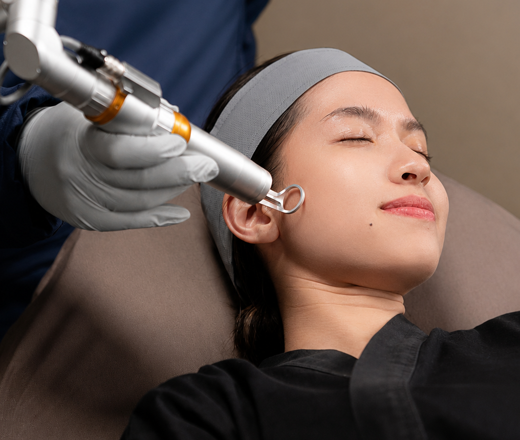 Laser skin treatment